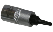 Load image into Gallery viewer, 1/4" Drive Tamper Torx Bit Socket T10 x 30mm