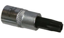 Load image into Gallery viewer, T40 x 30mm Tamper Torx Bit Socket 1/4" Drive