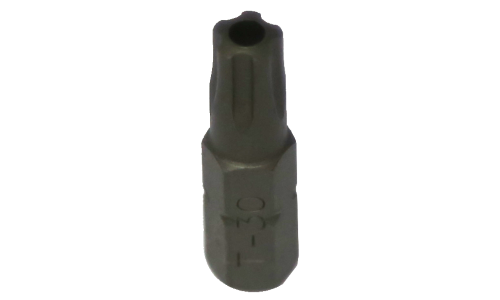 T30 Tamper Torx-Plus Insert Bit 1/4" Hex 25mm