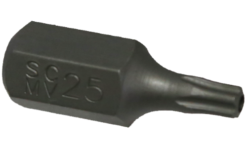10mm Hex Impact Torx-Plus Insert Bit T25 x 30mm