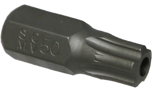 10mm Hex Impact Torx-Plus Insert Bit, T50 x 30mm