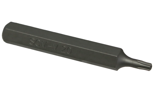 10mm Hex Impact Torx-Plus Insert Bit T20 x 75mm