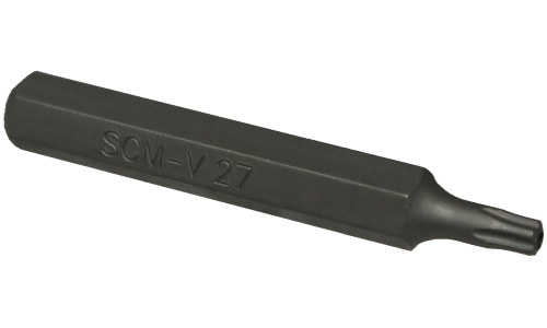 10mm Hex Impact Torx-Plus Insert Bit T27 x 75mm