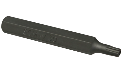 10mm Hex Impact Torx-Plus Insert Bit T30 x 75mm