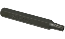 Load image into Gallery viewer, 10mm Hex Impact Torx-Plus Insert Bit T40 x 75mm