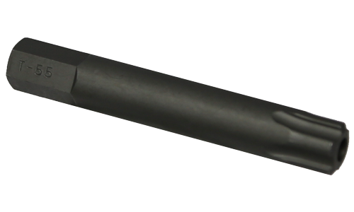 10mm Hex Impact Torx-Plus Insert Bit T55 x 75mm (5 Piece)