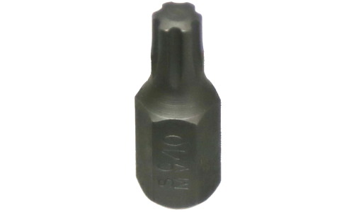 T40 Hex Impact Torx-Plus Insert Bit, 10mm x 30mm