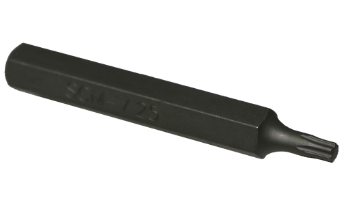 10mm Hex Impact Torx-Plus Insert Bit T25 x 75mm