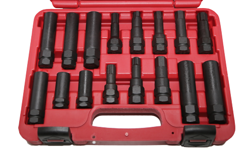 VW & European Wheel Lug Lock Removal Kit, 16 Piece
