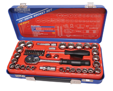 Load image into Gallery viewer, Series 888 3/8" Drive Metric/SAE Socket Set, 50 Piece
