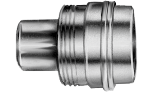 3/8" NPT Hose Male Half Coupler - Small