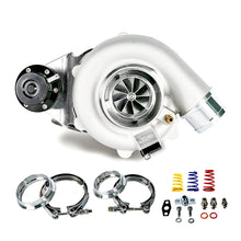 Load image into Gallery viewer, EM-002 TBO Turbo G25-585 Forward Dual V-Band Internal Wastegate 0.72AR 350-585HP