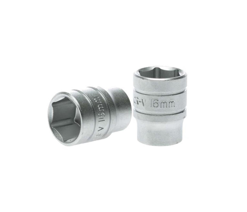 Teng 3/8 Inch Drive Socket 16 Millimeter
