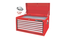 Load image into Gallery viewer, 18" Deep Top Chest, 6 Drawer (Red)