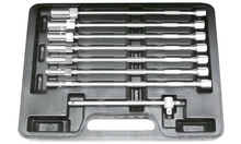 Load image into Gallery viewer, 3/8" Drive Metric Nut Driver Set with T-Handle - 8 Piece
