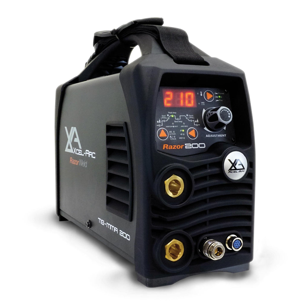 RazorWeld TIG200PRZ Digital DC Inverter Welder 200A