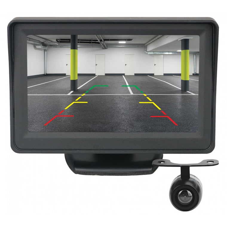 Gator 76 GRV43SKT 4.3IN DASH MOUNT DISPLAY REVERSE CAMERA KIT