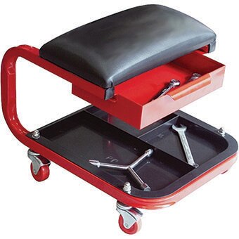 Creeper Seat with Drawer and Parts Tray