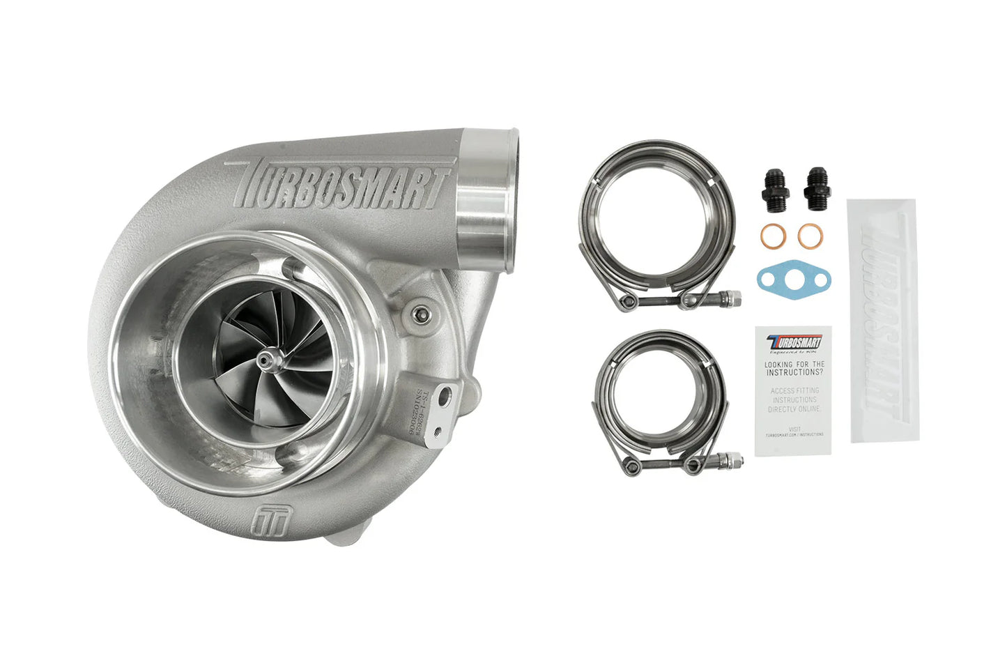 Turbosmart TS-1 Turbocharger 6466 T4 Divided 0.84 A/R Externally Wastegated