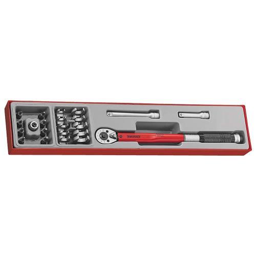Teng 22pc 3/8in Drive Torque Wrench Set 20-100Nm - TTX-Tray
