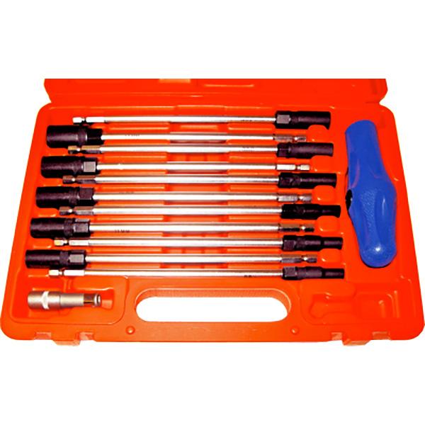 13 Piece Metric T-Handle Nut Driver Set