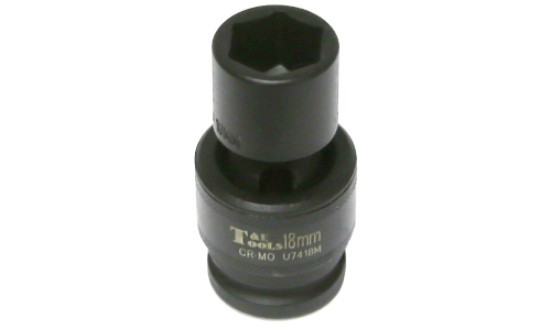 18mm Universal Impact Socket 1/2" Drive
