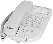 Load image into Gallery viewer, Uniden FP098 Corded Desk Phone featuring speed dial and visual ringer.