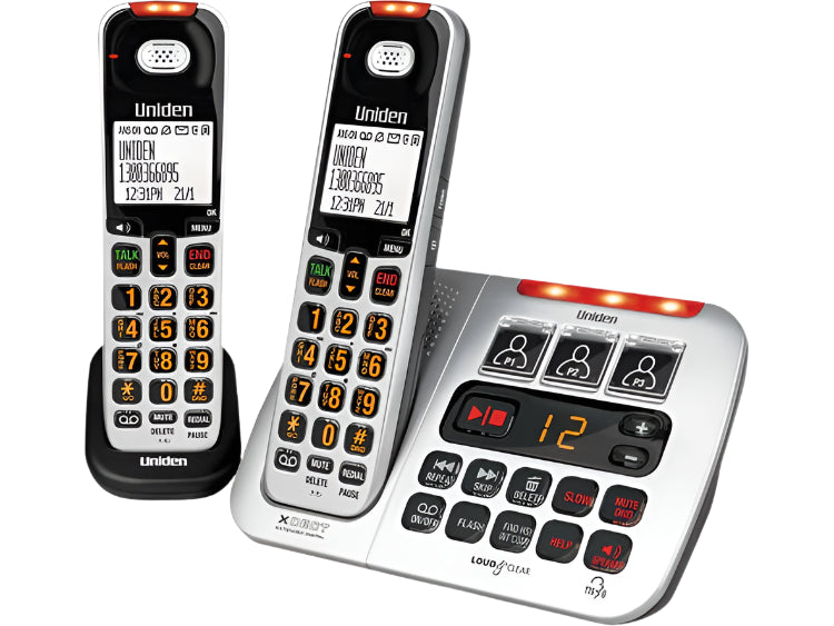 Uniden SSE45+1 Twin Handset Cordless Phone