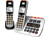 Uniden SSE45+1 Twin Handset Cordless Phone with Digital Answering Machine