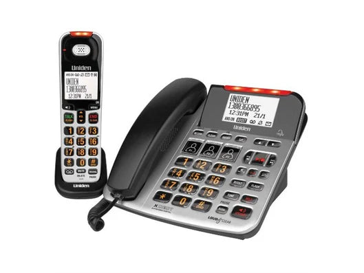 Uniden SSE47+1 Corded & Cordless Phone with Digital Answering Machine