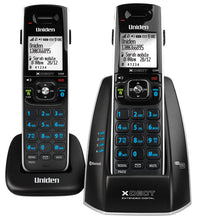Load image into Gallery viewer, Uniden XDECT8315+1 Bluetooth Cordless Phone System Twin Pack