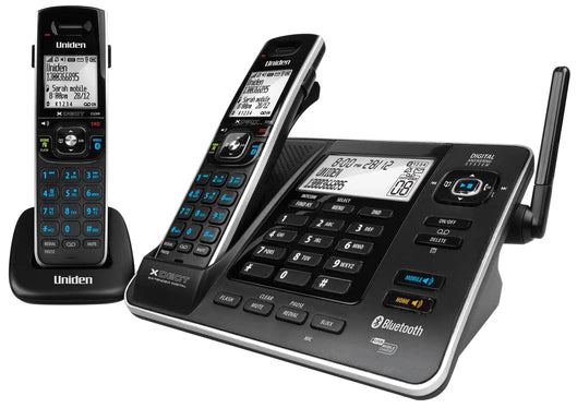 Uniden XDECT8355+1 Long Range Twin Phone with Answer Machine & Bluetooth