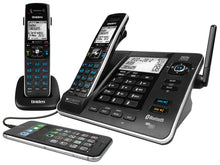 Load image into Gallery viewer, Uniden XDECT8355+1 Long Range Twin Phone with Answer Machine &amp; Bluetooth