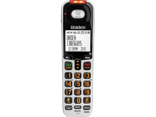 Uniden SSE07 Additional Handset for SSE Series with Large Display
