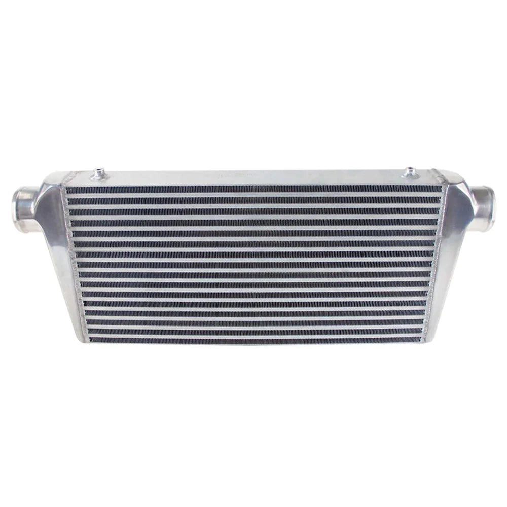 Universal 3'' 600x300x76mm Inlet/Outlet Turbo Front Mount Intercooler Core Car Specific Intercooler Core with Bar and Pl