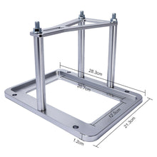 Load image into Gallery viewer, Universal Billet Battery Tray Hold Down Relocation Box Aluminum Holder Trunk Battery Hold Down