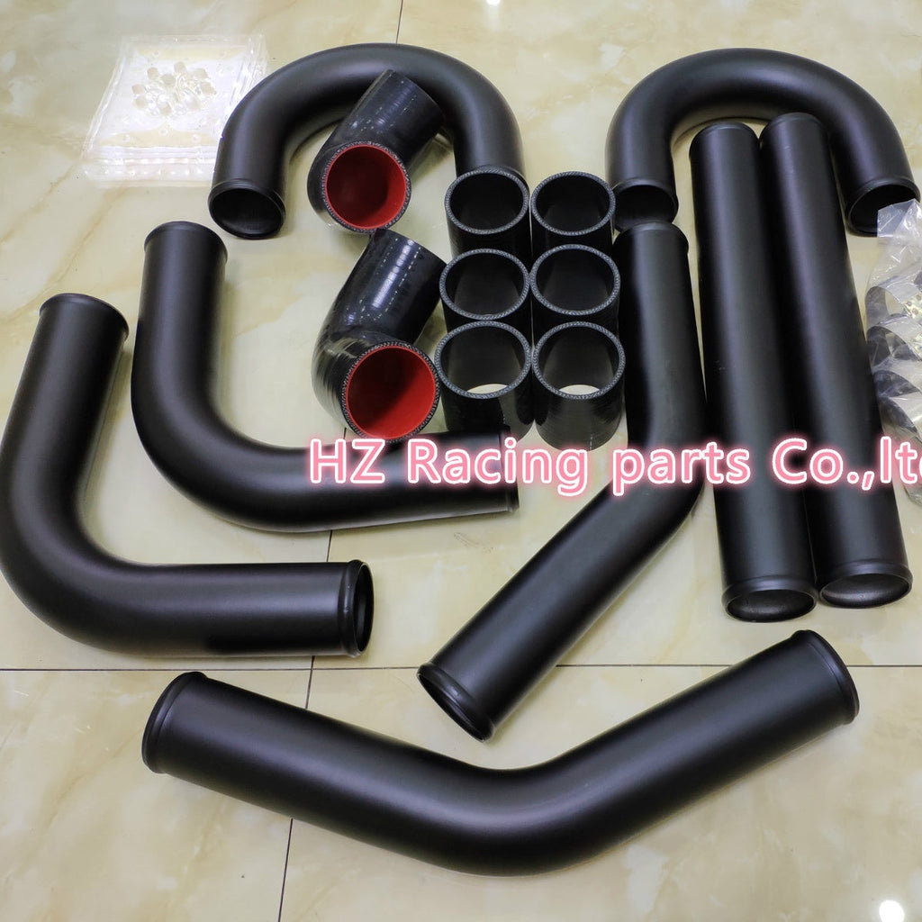 JT-006 Universal 2.5in OD 8PC Intercooler Piping Kit 18in Length