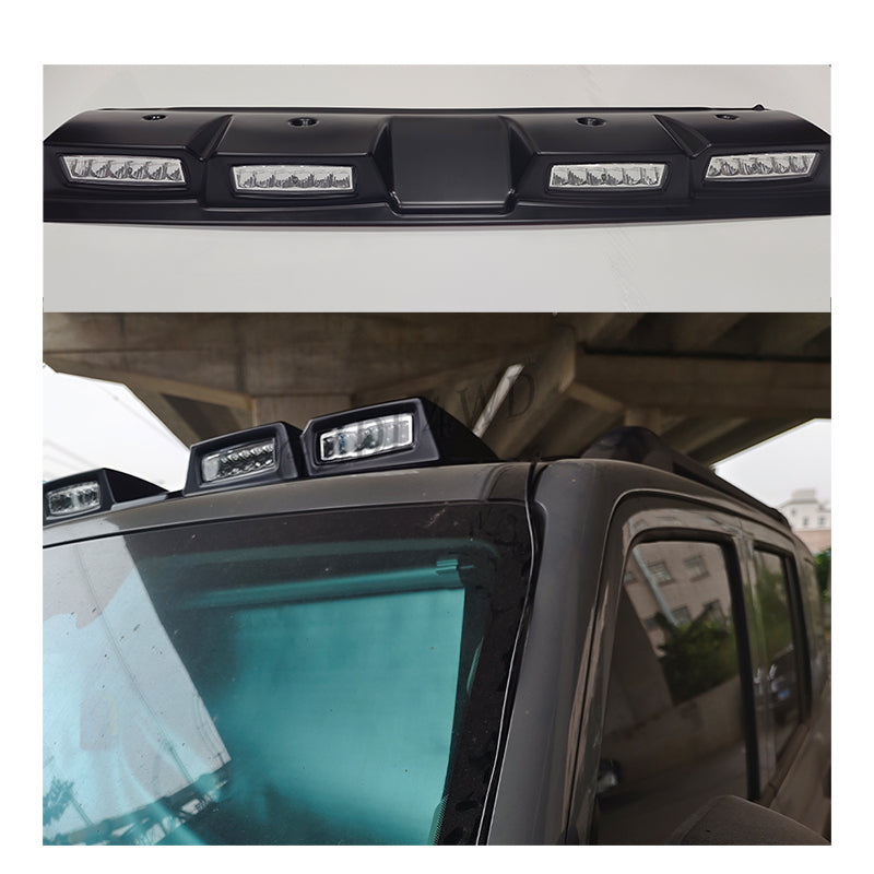Universal Offroad Accessories Roof Top Lights Roof Top Lamps Front Roof Spoiler Fog Lights Without Antenna