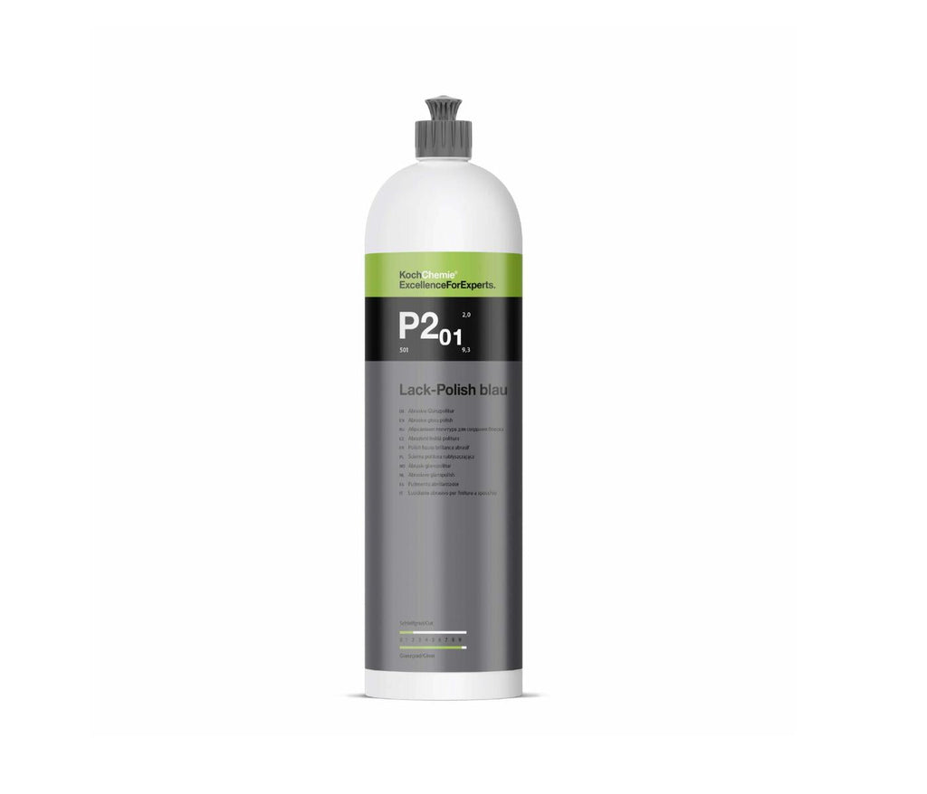 Koch-Chemie Lack-Polish Blau P2.01 & Abrasive Gloss Polish 1L
