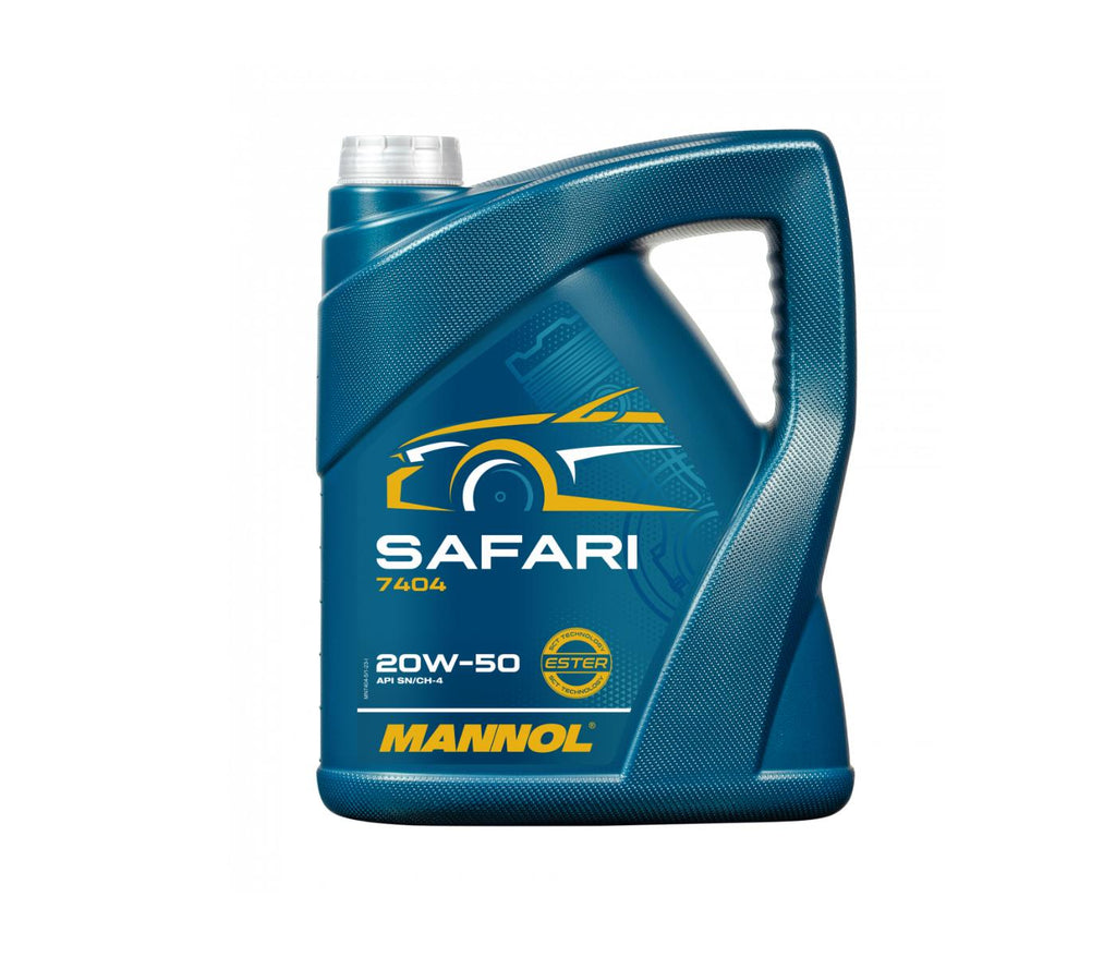 Mineral Safari 20W-50 Engine Oil 5L API SL/CF Ester
