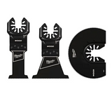 OPEN-LOK 3 Piece Wood Blade Multi-Tool Blade Variety Pack   Multi-Tool Wood Blades