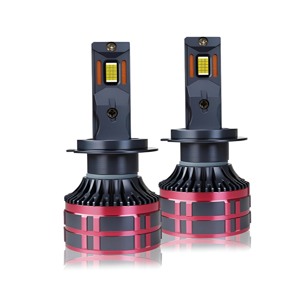 LED Headlight Bulb NZ – V18C 100W/70W (2 Copper Tubes) 7000LM 6000K H4