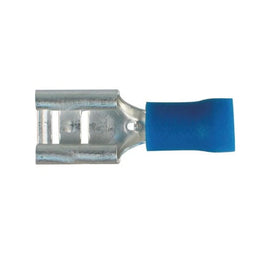 Female Blade Crimp Terminals 8.0 x 0.8mm – OEX Blue Insulated 100 Pack (ACX3018)