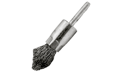 10mm Pointed Wire End Brush for Carbon Cleaning