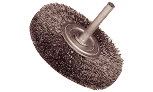 70mm Circular Wire End Brush for Inaccessible Areas