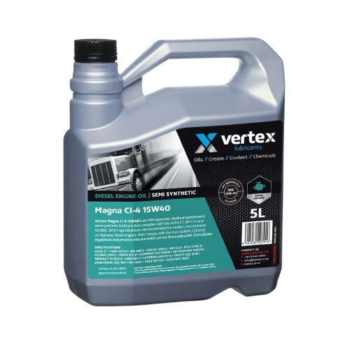 Vertex Magna CI-4 15W40 Semi Synthetic - 5L