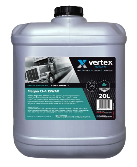 Vertex Magna CI-4 15W40 Semi Synthetic - 20L