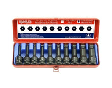 Load image into Gallery viewer, 1/2" Drive Wobble Head Driver Set (10 Piece, 76mm Length)