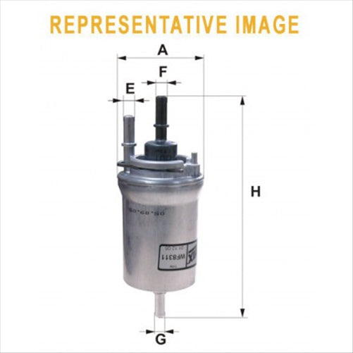 Wix Fuel Filter - Audi A4/A6/A8/R8 Wf8325