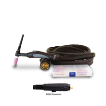 Load image into Gallery viewer, Optional Euro-Connect TIG Torch Kit XA26 4m with Spares
